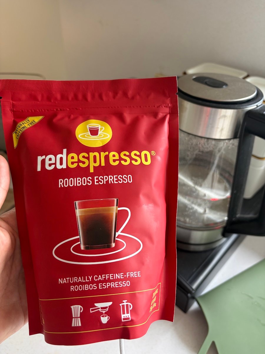 can you make rooibos in an espresso machine