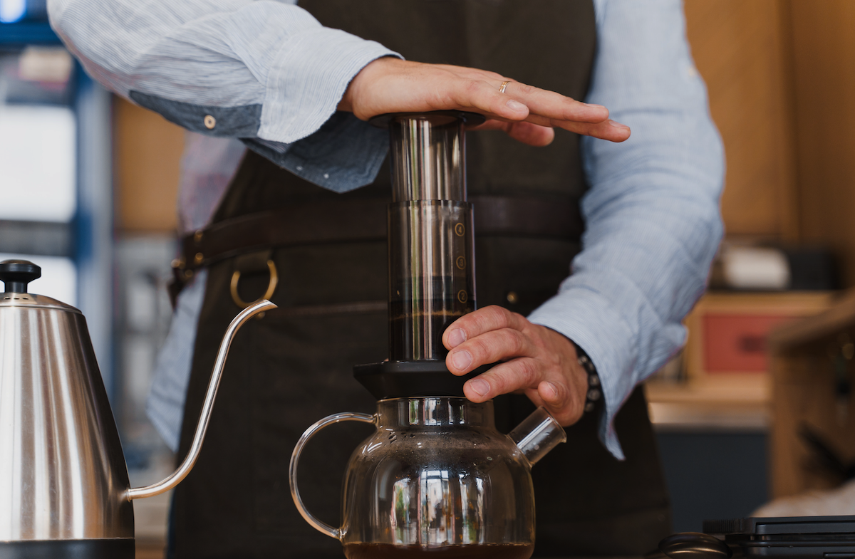 matcha aeropress