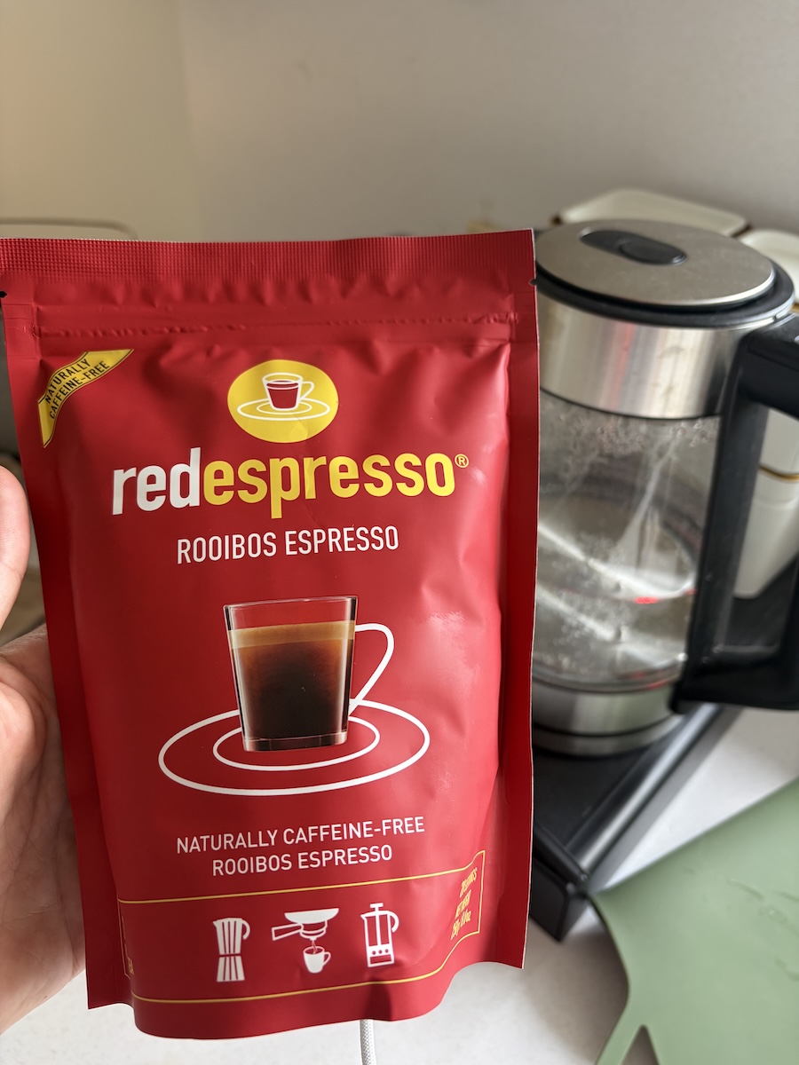 can you make rooibos in an espresso machine