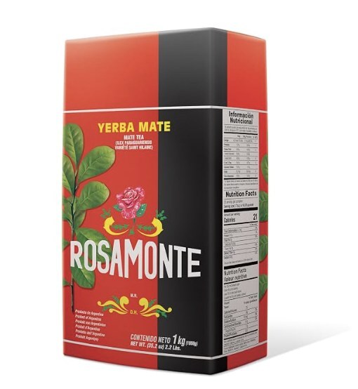 Rosamonte Traditional Yerba Mate Con Palo, 1kg
